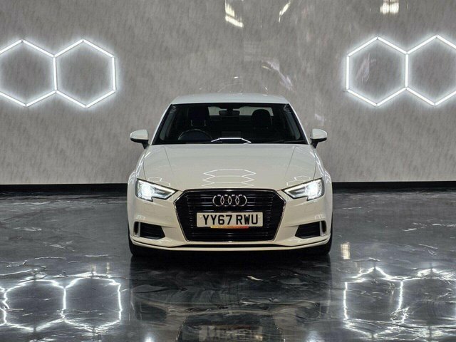 Audi A3 2017 Tdi Sport YY67RWU White #2