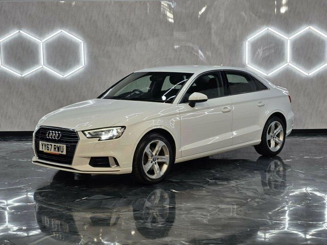 Audi A3 2017 Tdi Sport YY67RWU White #3