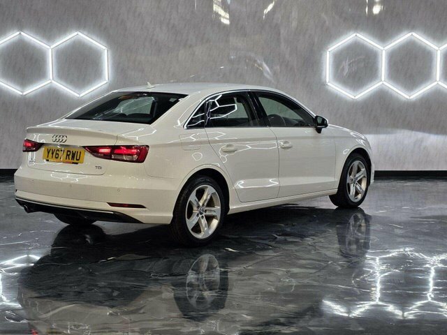 Audi A3 2017 Tdi Sport YY67RWU White #6