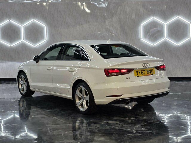 Audi A3 2017 Tdi Sport YY67RWU White #4
