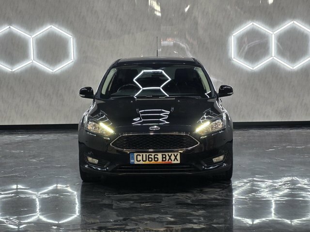 Ford Focus 2016 Zetec CU66BXX Black #2