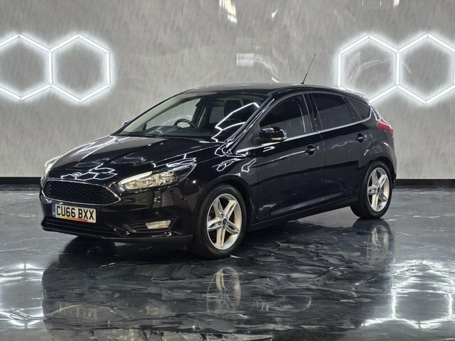 Ford Focus 2016 Zetec CU66BXX Black #3