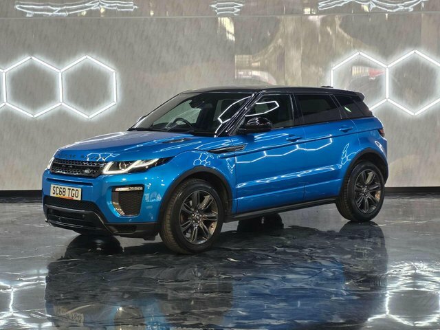 Land Rover Range Rover Evoque 2018 2.0 Td4 Landmark Suv 4Wd Euro SC68TGO Blue #3