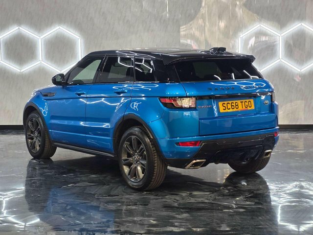 Land Rover Range Rover Evoque 2018 2.0 Td4 Landmark Suv 4Wd Euro SC68TGO Blue #4