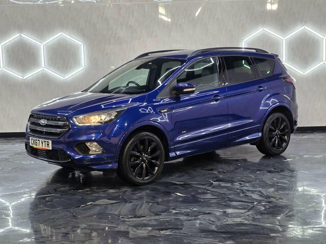 Ford Kuga 2018 2.0 Tdci Ecoblue St-line Suv Manua DE64EVS Blue #3