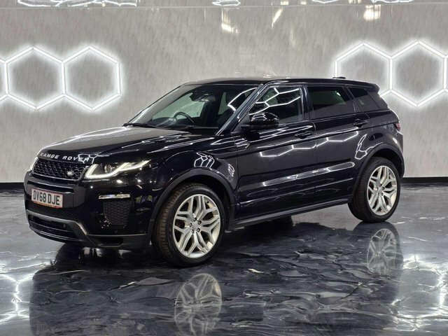 Land Rover Range Rover Evoque 2018 2.0 Td4 Hse Dynamic Suv 4Wd DV68DJE Black #3