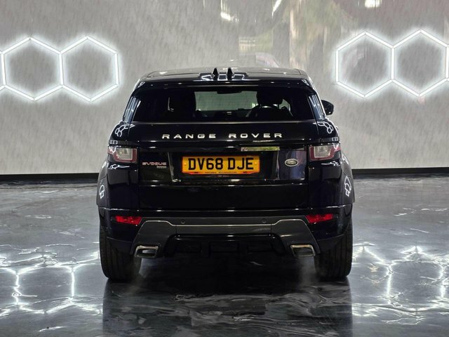 Land Rover Range Rover Evoque 2018 2.0 Td4 Hse Dynamic Suv 4Wd DV68DJE Black #5