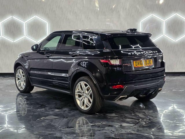Land Rover Range Rover Evoque 2018 2.0 Td4 Hse Dynamic Suv 4Wd DV68DJE Black #4