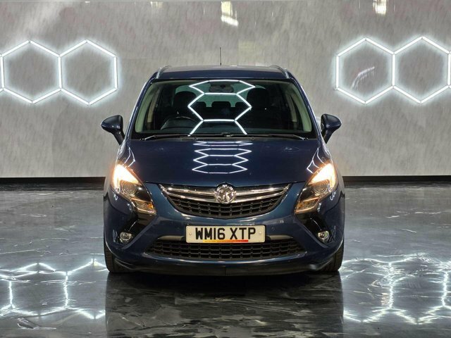 Vauxhall Zafira Tourer 2016 1.4I Turbo Sri Mpv Euro 6 WM16XTP Blue #2