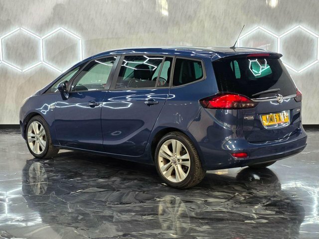 Vauxhall Zafira Tourer 2016 1.4I Turbo Sri Mpv Euro 6 WM16XTP Blue #4