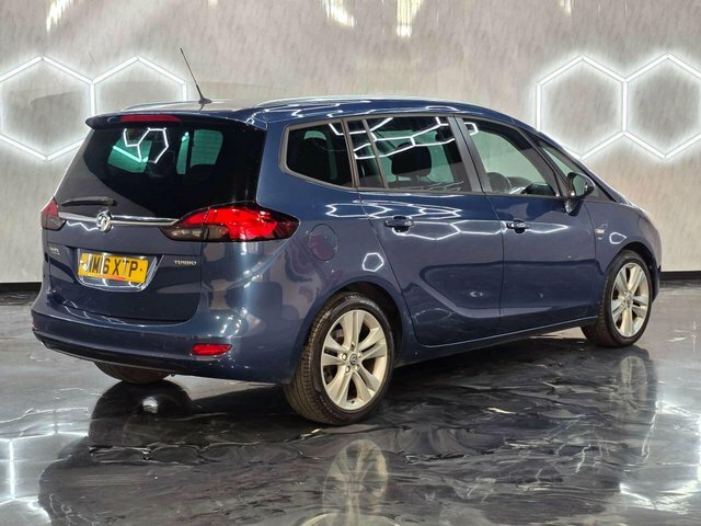 Vauxhall Zafira Tourer 2016 1.4I Turbo Sri Mpv Euro 6 WM16XTP Blue #6