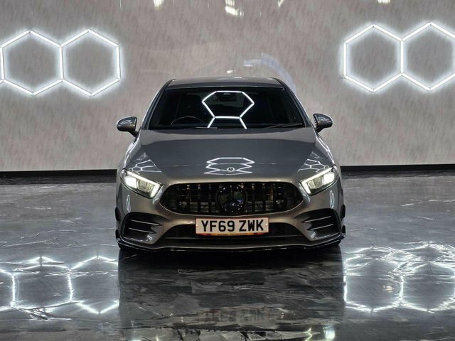 Mercedes-Benz A Class 2019 2.0 A35 Amg Executive Hatchback YF69ZWK Grey #2