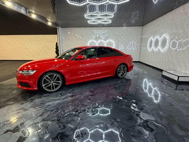 Audi A6 Saloon 2015 2.0 Tdi Ultra Black Edition Saloon NK15RYD Red #6
