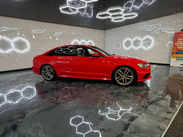 Audi A6 Saloon 2015 2.0 Tdi Ultra Black Edition Saloon NK15RYD Red #5