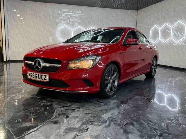 Mercedes-Benz CLA Class 2016 1.6 Cla180 Sport Coupe 7G-dct Euro KR66UCZ Red #5