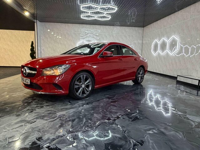 Mercedes-Benz CLA Class 2016 1.6 Cla180 Sport Coupe 7G-dct Euro KR66UCZ Red #4