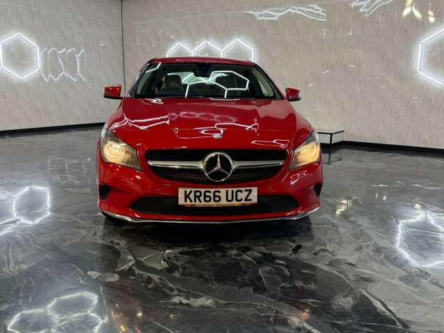 Mercedes-Benz CLA Class 2016 1.6 Cla180 Sport Coupe 7G-dct Euro KR66UCZ Red #2