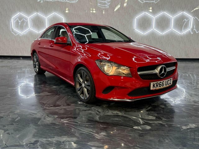 Mercedes-Benz CLA Class 2016 1.6 Cla180 Sport Coupe 7G-dct Euro KR66UCZ Red #3