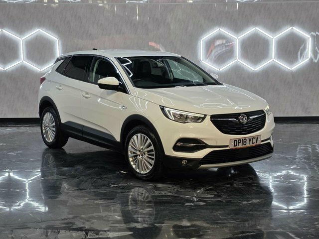 Vauxhall Grandland X 2018 1.2 Turbo Sport Nav Suv Eur White