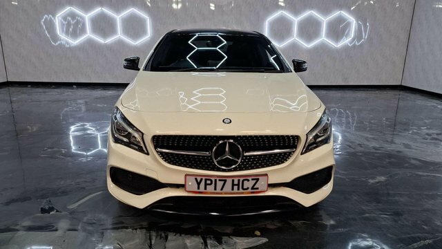 Mercedes-Benz CLA Class 2017 2.1 Cla220d Amg Line Coupe 7G-dct White