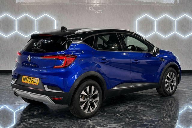 Renault Captur 2020 1.3 Tce S Edition Suv Euro Blue #4