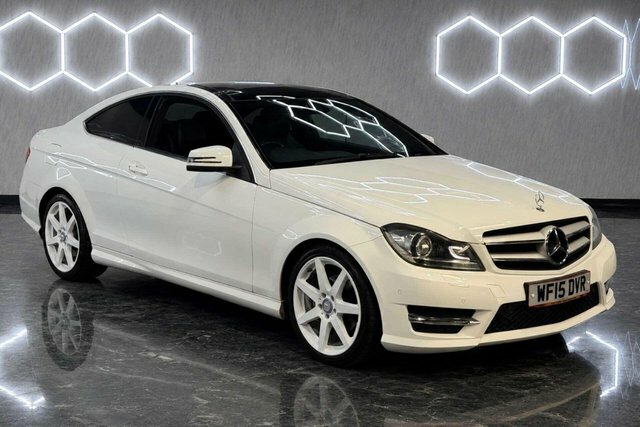 Mercedes-Benz C Class 2015 2.1 C250 Cdi Amg Sport Edition Coupe Dies White