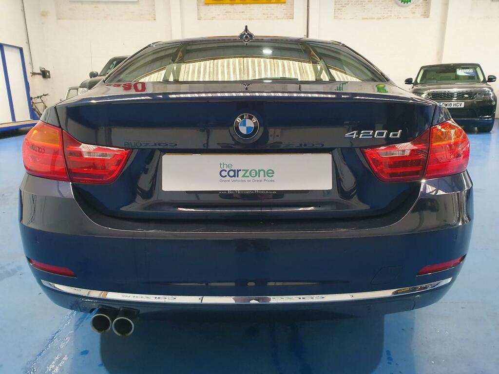 BMW 4 Series Gran Coupe 420D Luxury AK65URS Blue #4