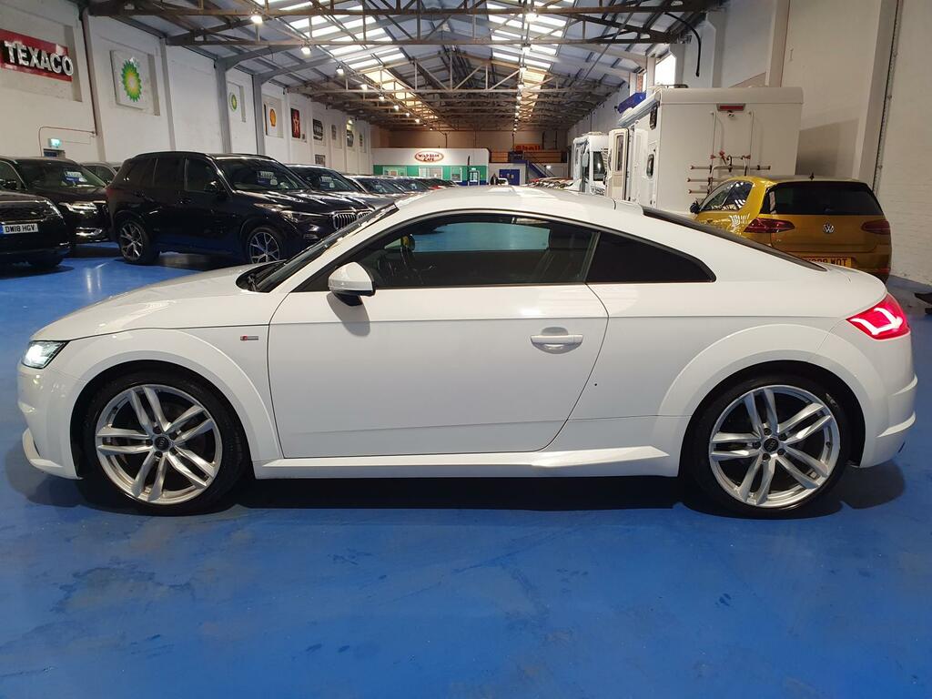 Audi TT Tfsi S Line AO66YLT White #6