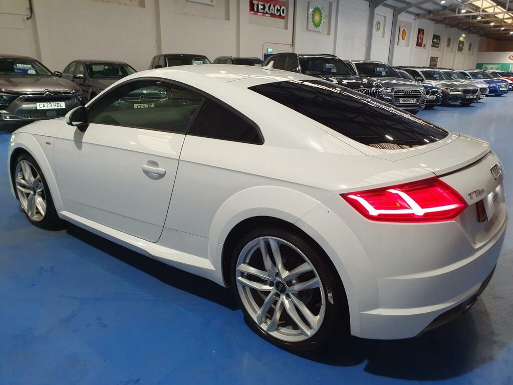 Audi TT Tfsi S Line AO66YLT White #5