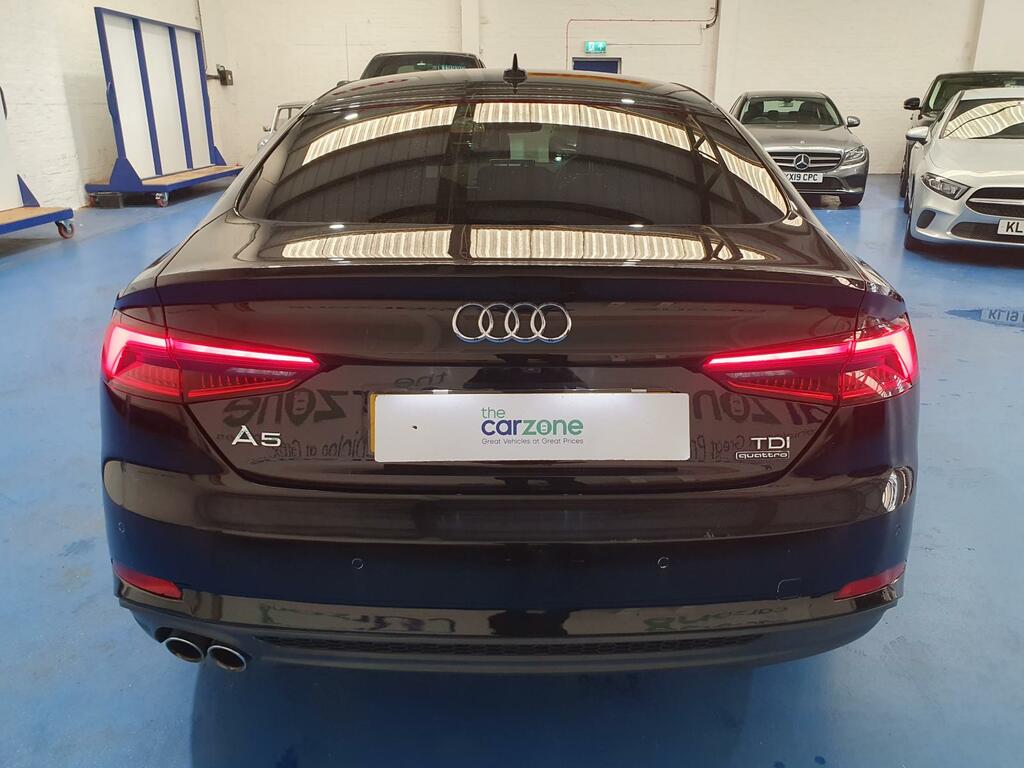Audi A5 A5 Sportback Tdi S Line Quattro S-a Black #4