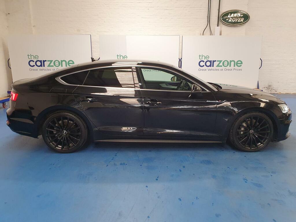 Audi A5 A5 Sportback Tdi S Line Quattro S-a Black #2