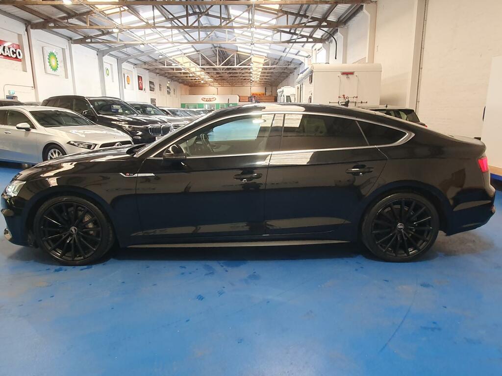 Audi A5 A5 Sportback Tdi S Line Quattro S-a Black #6