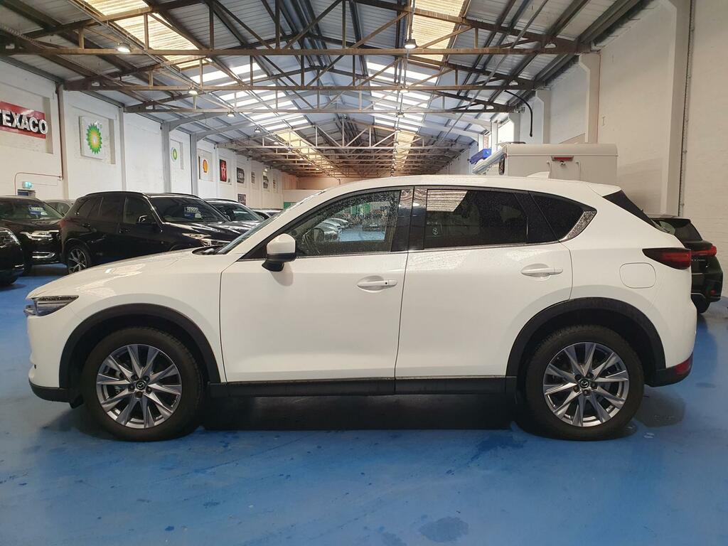 Mazda CX-5 Cx-5 Sport Nav D 4X4 White #6