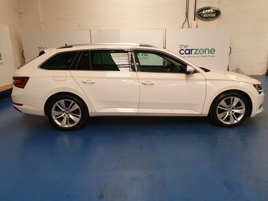 Skoda Superb Se L Executive White #2