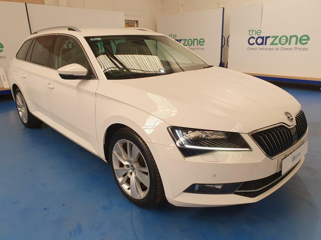 Skoda Superb Se L Executive White