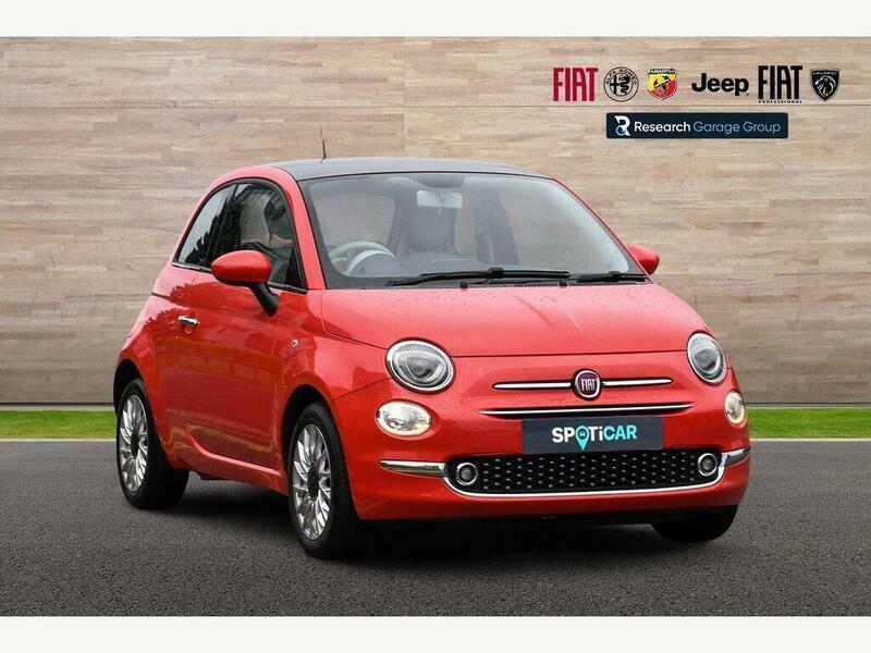 Fiat 500 1.2 Lounge Hatchback Euro 6 Ss Pink