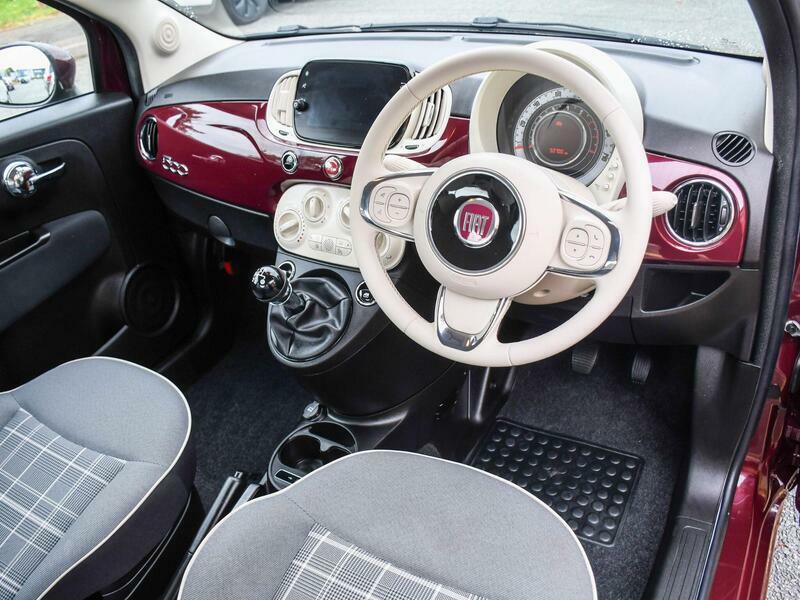 Fiat 500 1.2 Lounge Hatchback Euro 6 Ss AK20HDH #3
