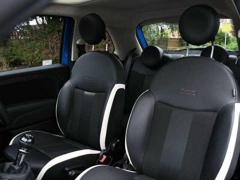 Fiat 500 1.2 Mirror Hatchback Euro 6 Ss FD18EYL Blue #5