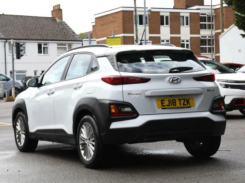 Hyundai Kona 1.0 T-gdi Blue Drive Se Suv Euro White #2