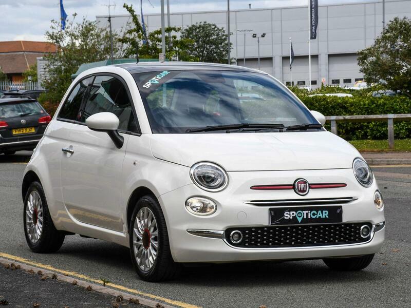 Fiat 500 1.0 Mhev Red Hatchback Euro 6 S White