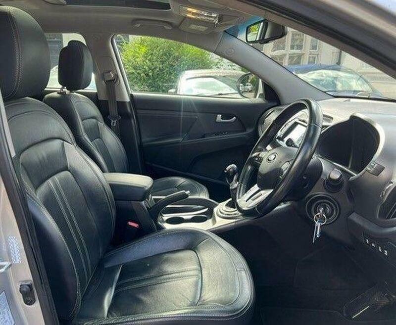 Kia Sportage 2.0 Crdi Kx-3 Suv Awd Euro 5 13 Silver #3