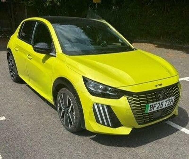 Peugeot e-208 51Kwh Gt Hatchback 7.4Kw Charge Yellow