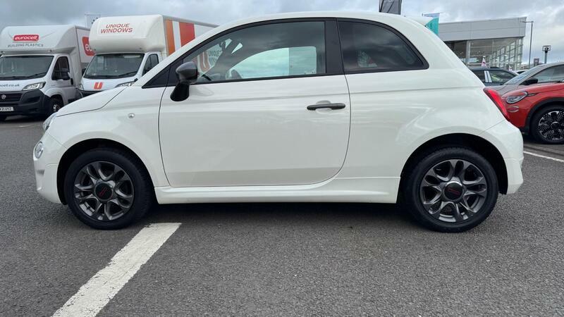 Fiat 500 1.2 S Hatchback Dualogic Euro 6 Ss White #6