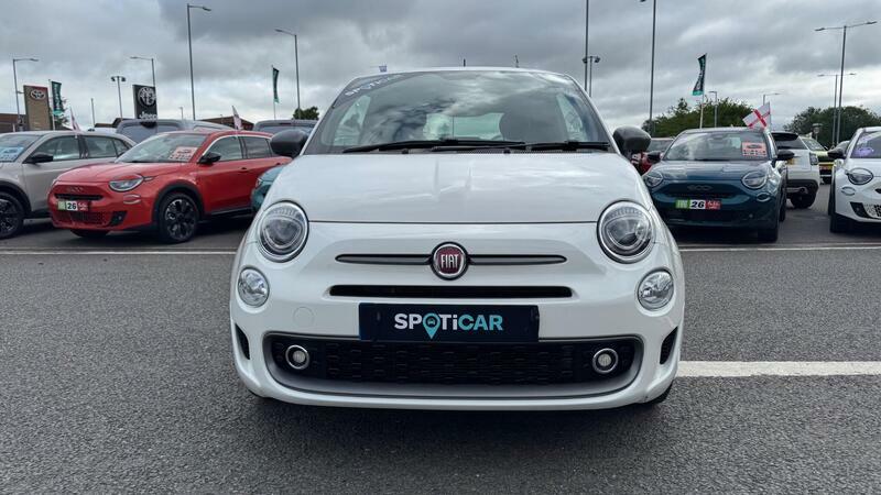 Fiat 500 1.2 S Hatchback Dualogic Euro 6 Ss White #2