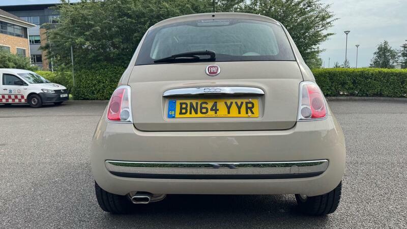 Fiat 500 1.2 Lounge Hatchback Dualogic Euro 6 S Brown #6