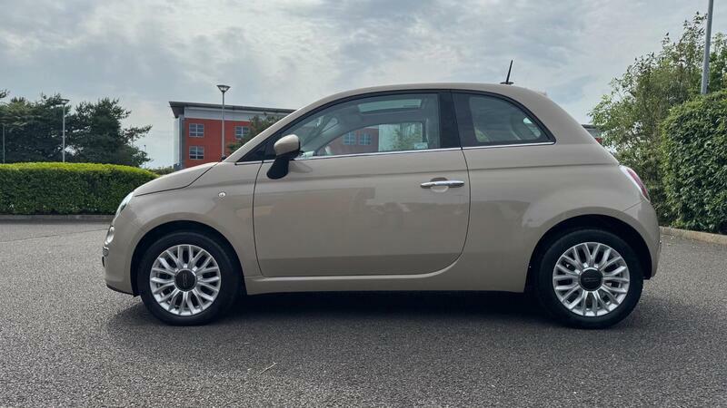 Fiat 500 1.2 Lounge Hatchback Dualogic Euro 6 S Brown #5