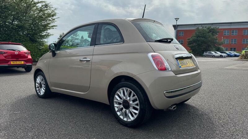 Fiat 500 1.2 Lounge Hatchback Dualogic Euro 6 S Brown #4