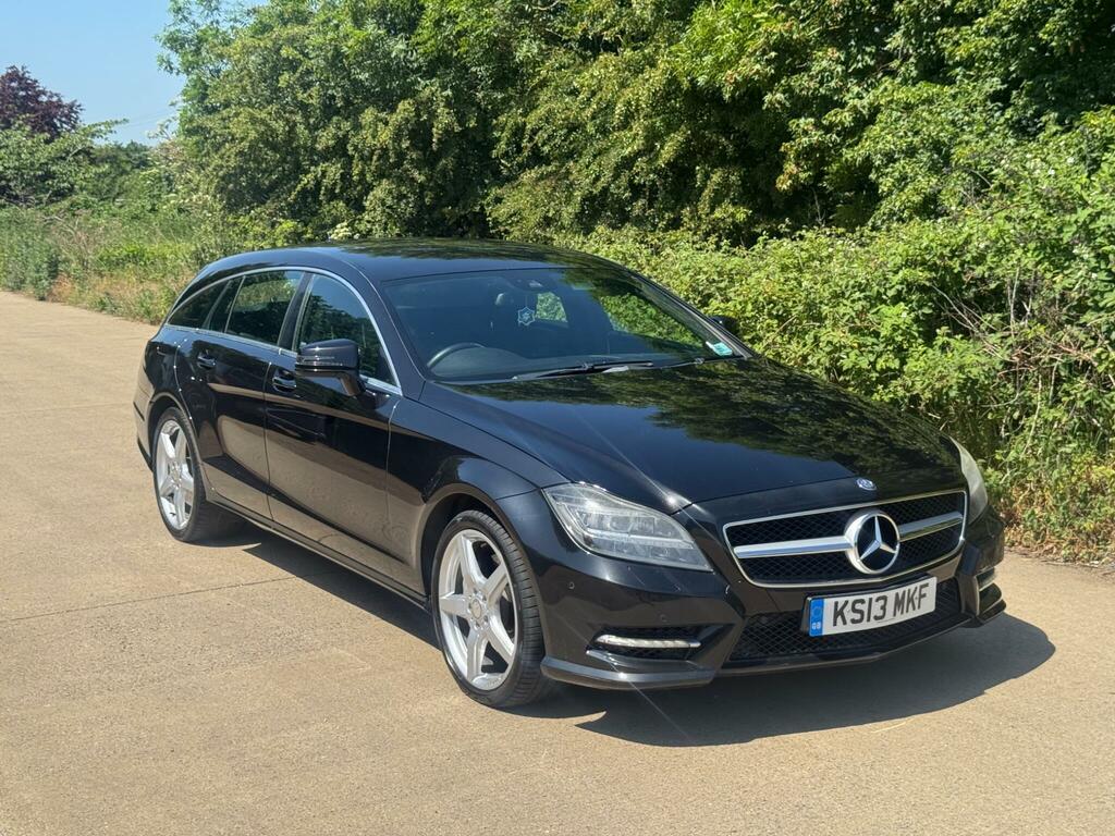 Mercedes-Benz CLS 3.0 Cls350 Cdi V6 Blueefficiency Amg Sport Shootin KS13MKF Black #5