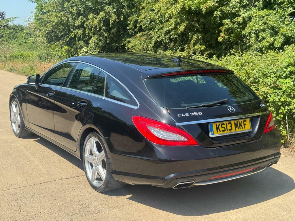 Mercedes-Benz CLS 3.0 Cls350 Cdi V6 Blueefficiency Amg Sport Shootin KS13MKF Black #4