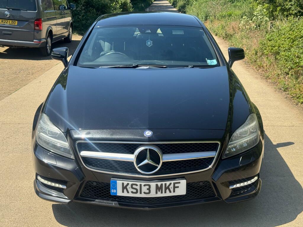 Mercedes-Benz CLS 3.0 Cls350 Cdi V6 Blueefficiency Amg Sport Shootin KS13MKF Black #2